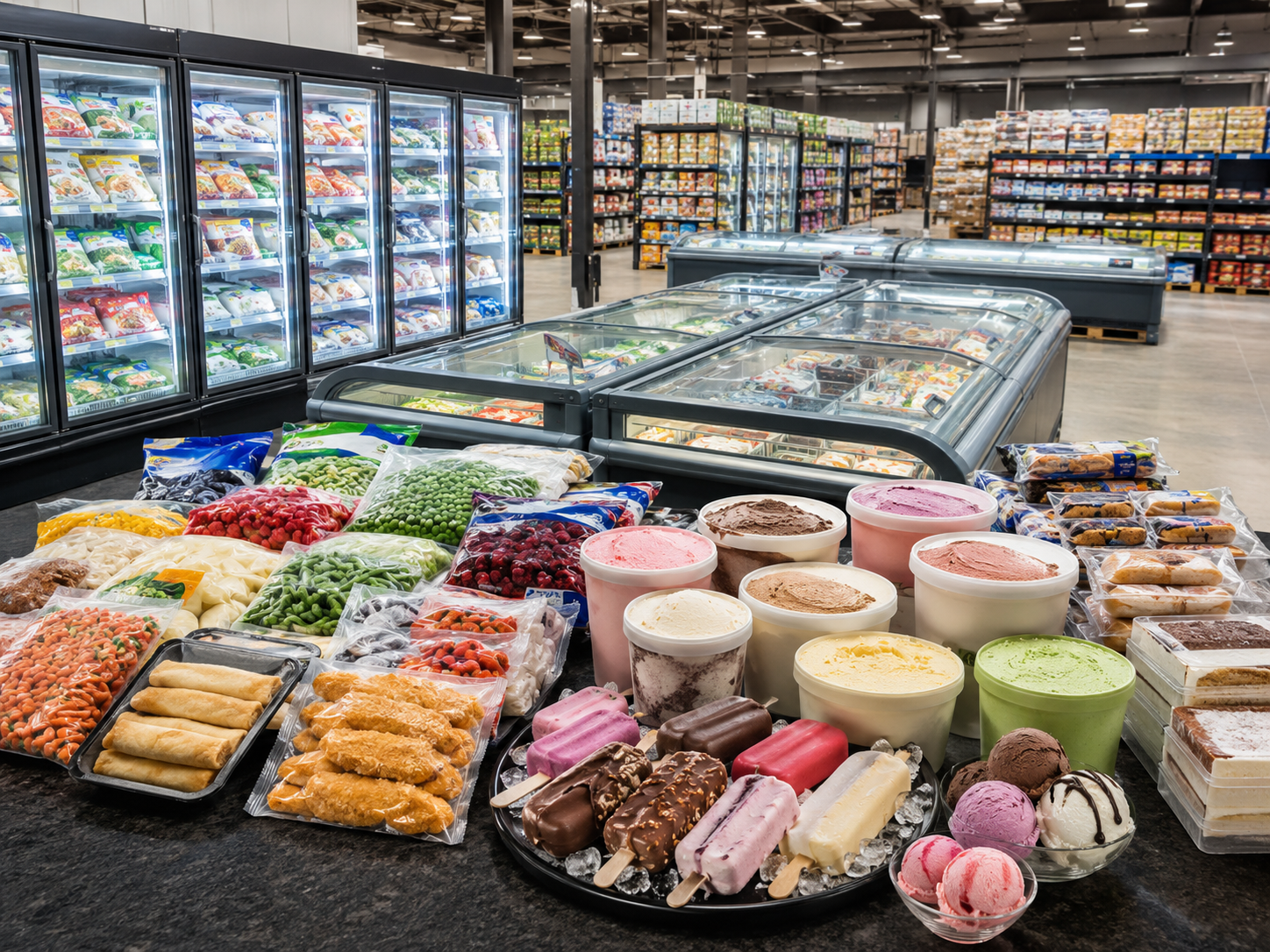 Cold Storage and Ice Cream wholesale category at Centric The Market