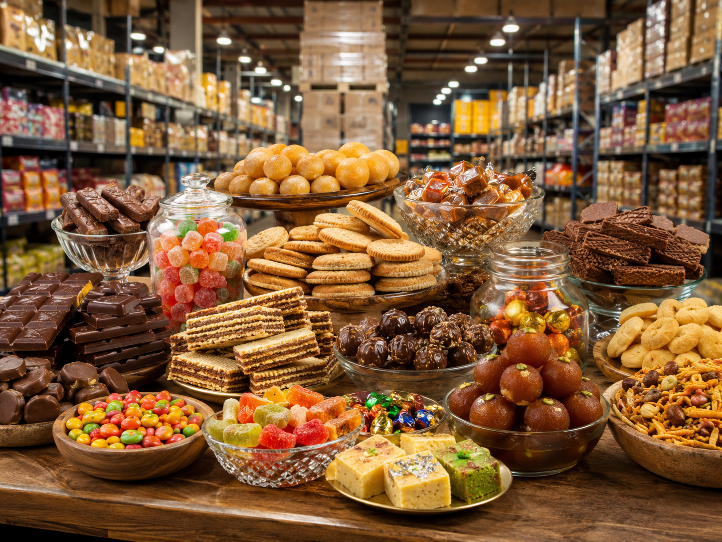 Confectionery and Sweets wholesale category at Centric The Market