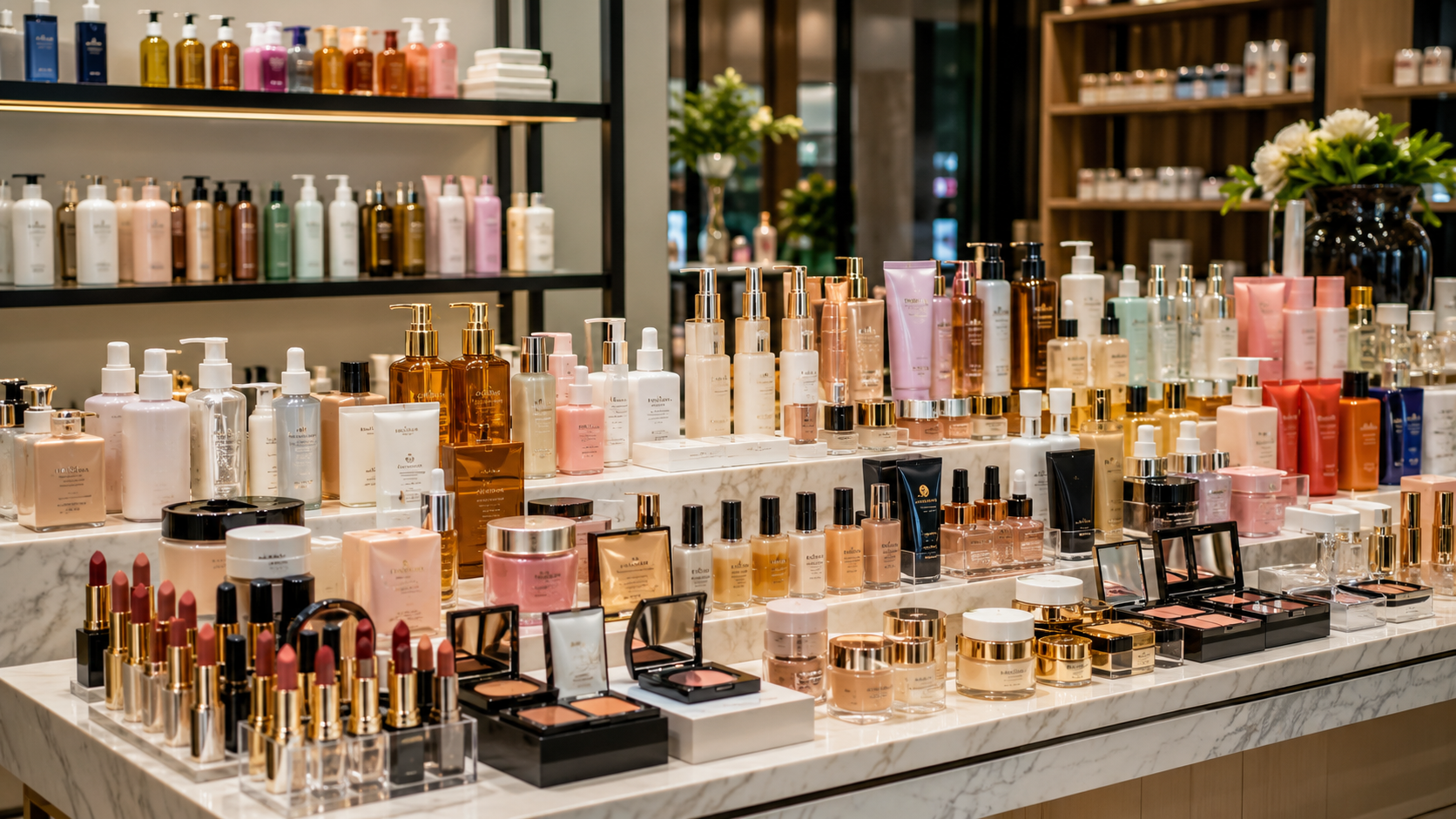 Cosmetics and Beauty Products wholesale category at Centric The Market