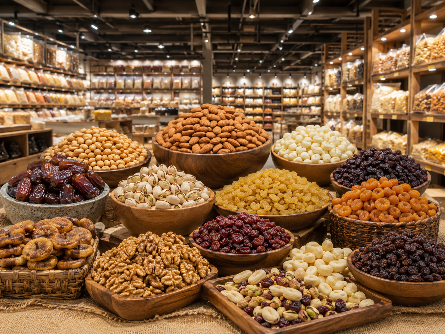 Dry Fruits wholesale category at Centric The Market