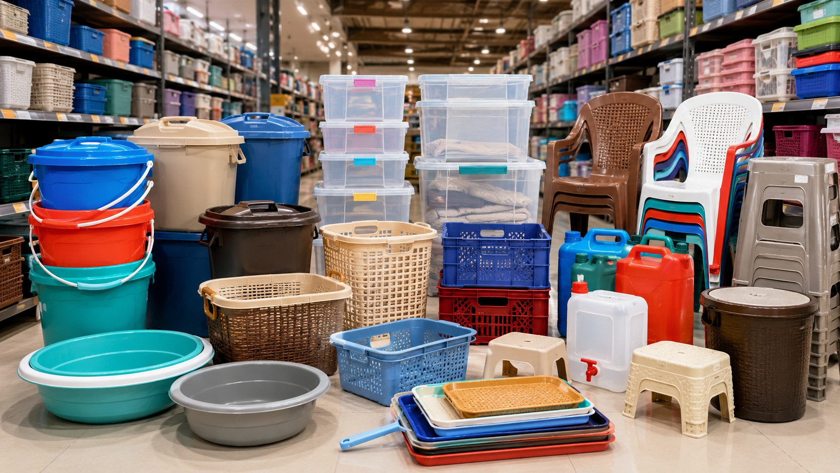 Plastics wholesale category at Centric The Market