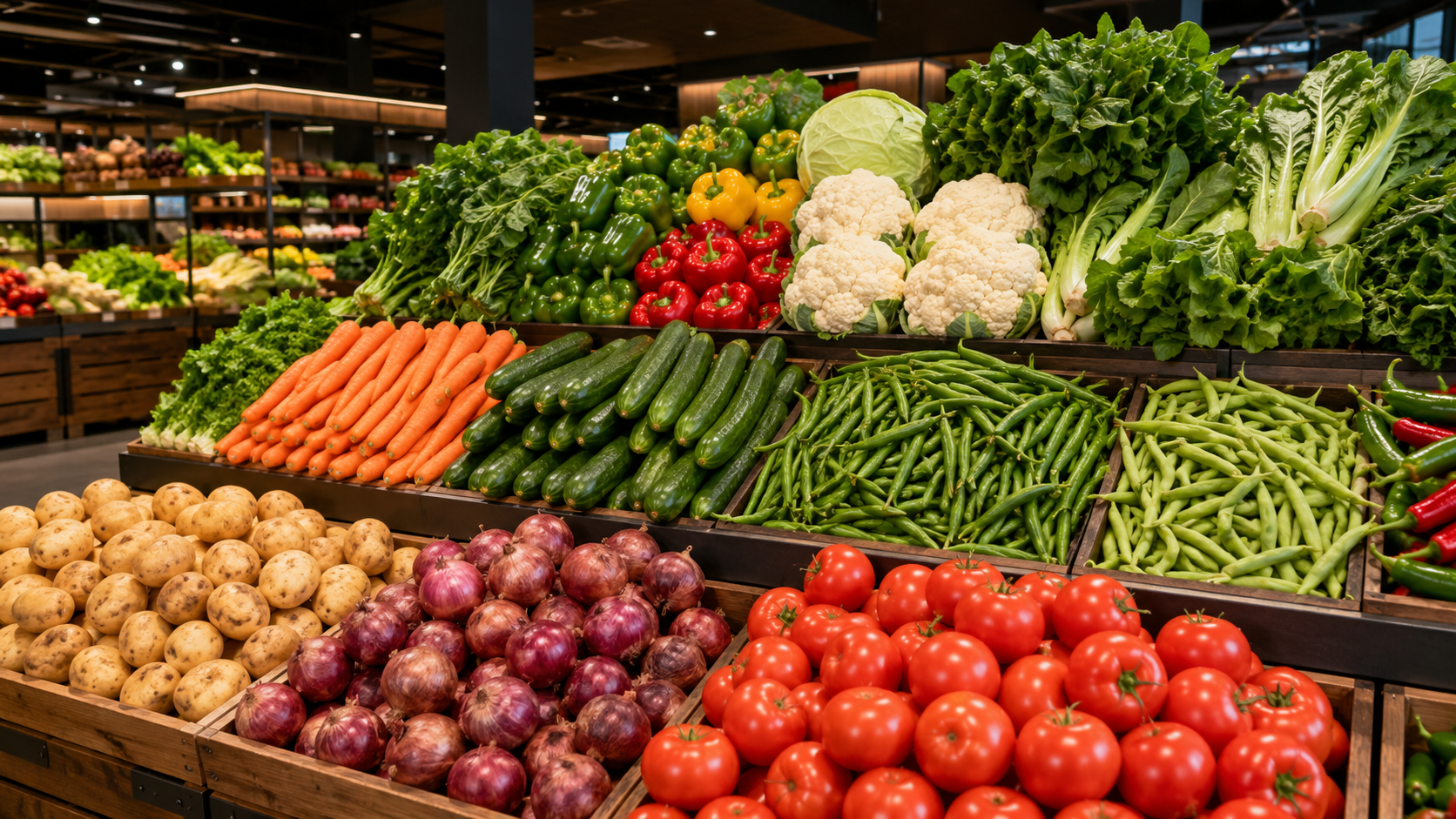 Vegetables wholesale category at Centric The Market
