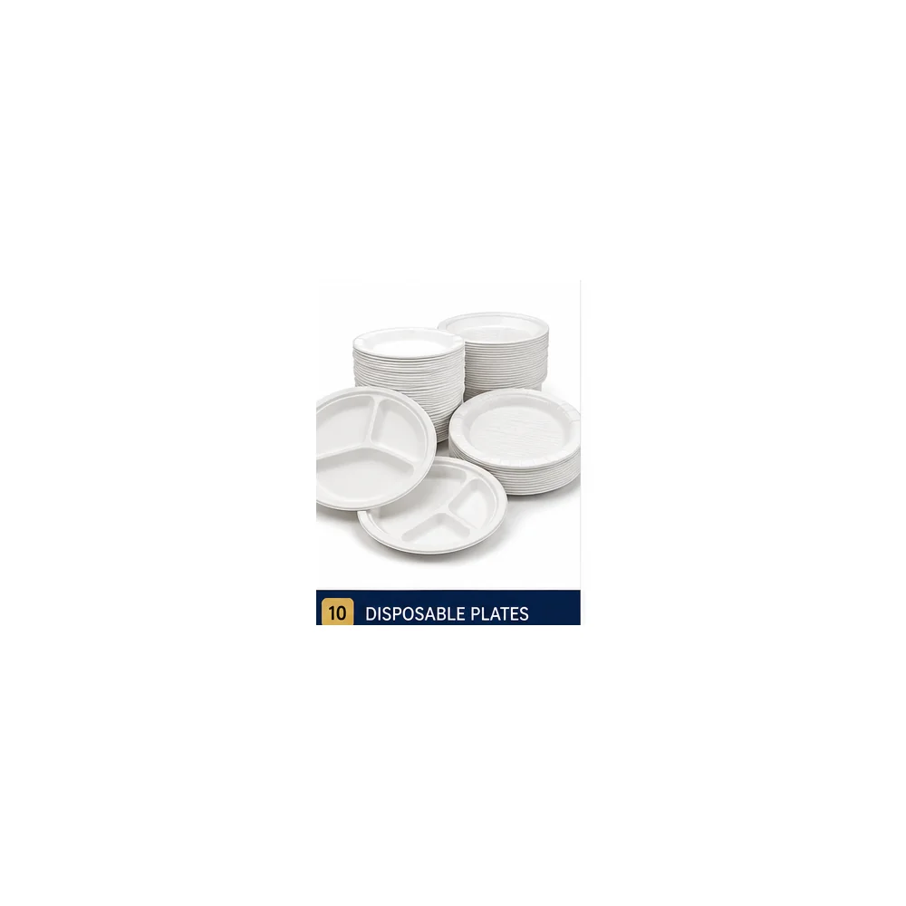 Disposable plates wholesale product available at Centric The Market