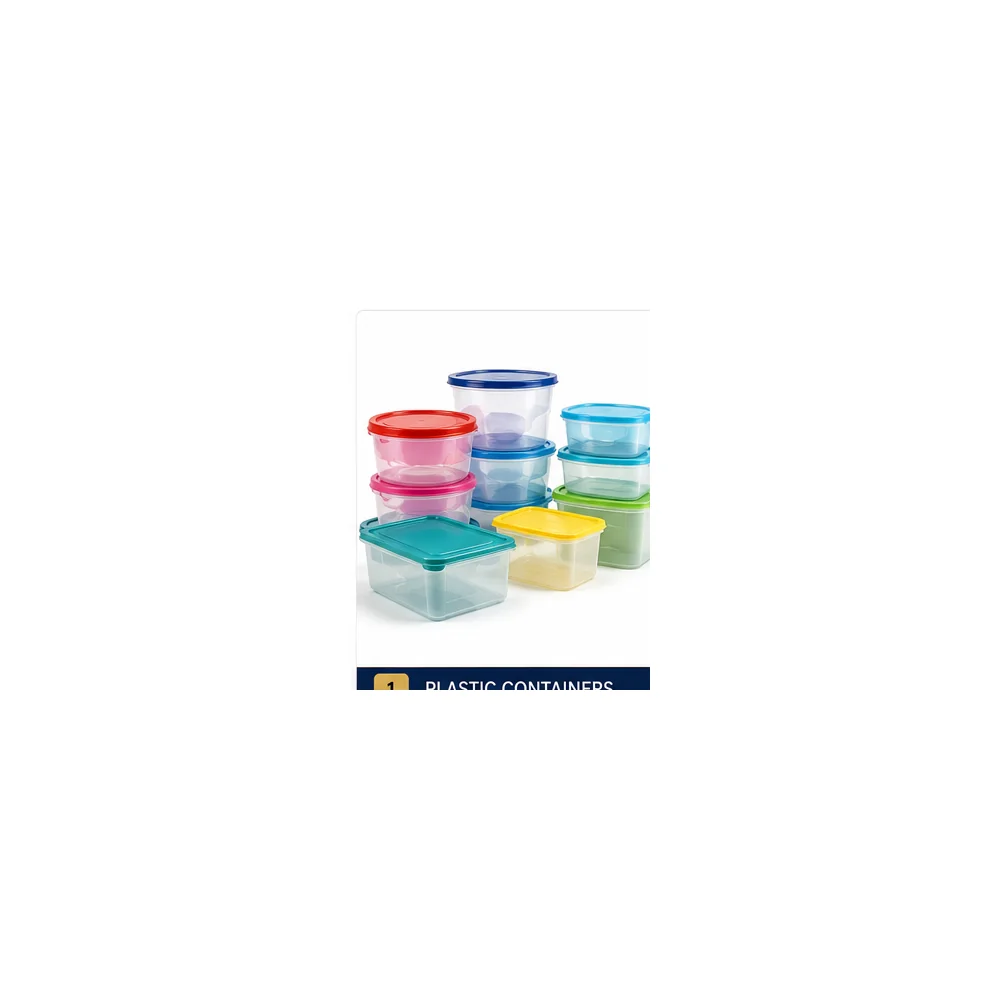 Plastic containers wholesale product available at Centric The Market